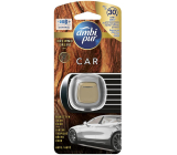 Ambi Pur Car Jaguar Wood osvěžovač vzduchu do auta vonný kolíček 2 ml