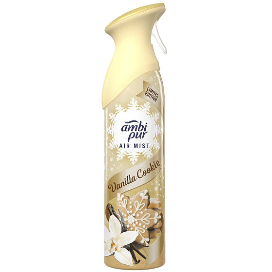 Ambi Pur Vanilla Cookie - Vanilková sušenka osvěžovač vzduchu sprej 300 ml