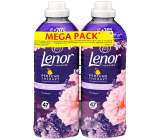 Lenor Amethyst & Flower Bouquet 2 x 47 dávek 2 x 987ml, duopack