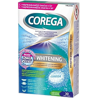 Corega Whitening čistící tablety 30 ks