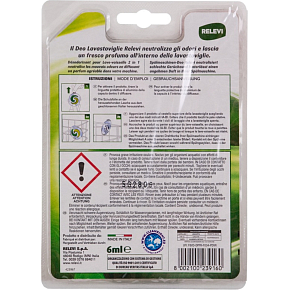 Relevi Deo Lavastoviglie Limone osvěžovač do myčky, 6 ml Relevi Deo Lavastoviglie Limone osvěžovač do myčky, 6 ml