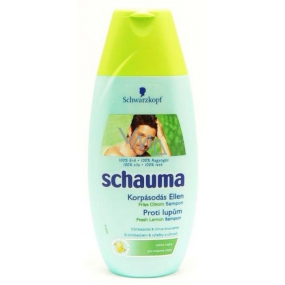 Schauma Fresh Lemon proti lupům šampon na vlasy pro muže 400 ml