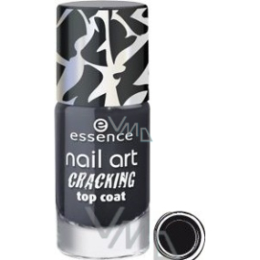 Essence Nail Art Cracking krycí lak s efektem rozpraskaného laku 01 Black 8 ml