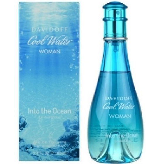 Davidoff Cool Water Woman Into The Ocean toaletní voda 100 ml