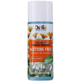 Delia Cosmetics Acetone Free bezacetonový odlakovač na nehty 100 ml