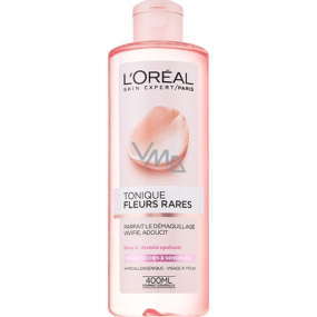 Loreal Paris Fleurs Rares Tonique Fraicheur pleťová voda s výtažky vzácných květů pro suchou a citlivou pleť 400 ml