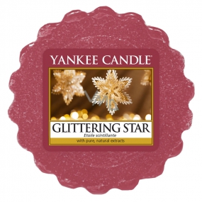 Yankee Candle Glittering Star - Zářivá hvězda vonný vosk do aromalampy 22 g