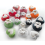 Millefiori Milano Air Design Difuzér květina nádobka pro vzlínání vůně pomocí porézní vrchní části mini bílá 2 kusy, 80 ml, 7 x 6 cm