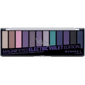 Rimmel London Magnifeyes Paleta očních stínů 008 Electric Violet Edition 14,16 g