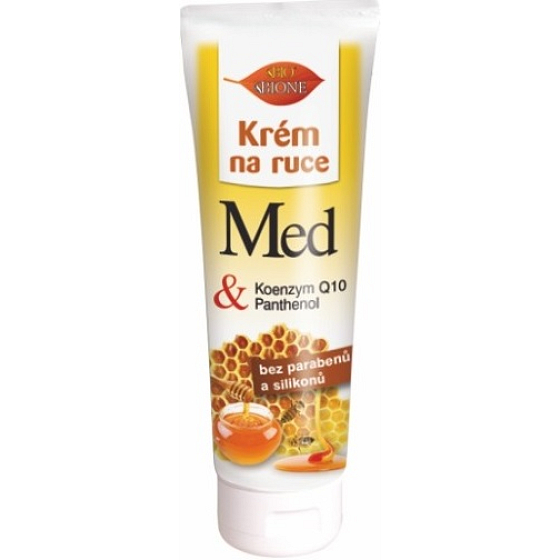 Bione Cosmetics Med a Q10 regenerační krém ruce pro všechny typy pokožky 100 ml