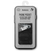 If Bookaroo Phone Pocket Pouzdro - kapsička na telefon na doklady černá 195 x 95 x 18 mm