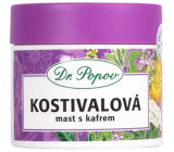Dr. Popov Kostivalová mast s kafrem k masáži ztuhlého pohybového aparátu 100 ml