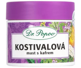 Dr. Popov Kostivalová mast s kafrem k masáži ztuhlého pohybového aparátu 100 ml