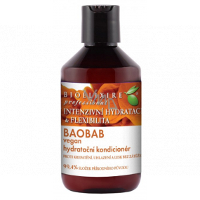 Bioelixire Vegan Baobab hydratační kondicionér pro suché, křehké a poškozené vlasy 300 ml - exp 05/23