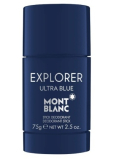 Montblanc Explorer Ultra Blue deo stick pro muže 75 g