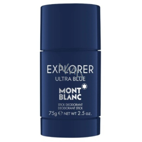 Montblanc Explorer Ultra Blue deo stick pro muže 75 g