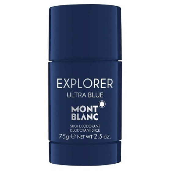 Montblanc Explorer Ultra Blue deo stick pro muže 75 g