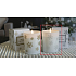 Lima Aroma Snowflake Jablko a skořice vonná svíčka stříbrná, doba hoření 50 hodin 175 g