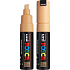 Posca Univerzální akrylátový popisovač se širokým, seříznutým hrotem 8 mm Světle oranžová PC-8K