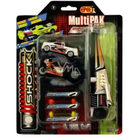 EP Line Shock Racers Multipak auto s pružinami 2 kusy, doporučený věk 5+