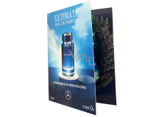Mercedes-Benz For Men Ultimate parfémovaná voda pro muže 1,5 ml s rozprašovačem, vialka