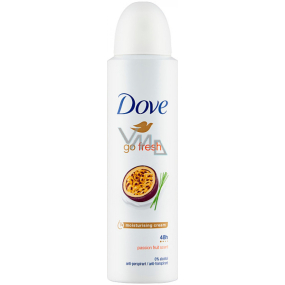 Dove Go Fresh Marakuja a Citronová tráva antiperspirant deodorant sprej 150 ml