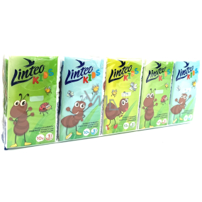 Linteo Kids Mravenec mini papírové kapesníky 3 vrstvé 10 x 10 kusů