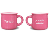 Nekupto Jmenný mini hrníček Tereza 100 ml