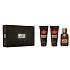 Dsquared2 Wood pour Homme toaletní voda 100 ml + balzám po holení 100 ml + sprchový gel 100 ml, dárková sada pro muže