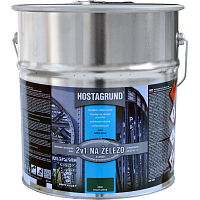 Hostagrund 2v1 S2160 základní i vrchní barva na kov, 0199 černá, 9 l