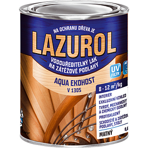 Lazurol Aqua Ekohost mat V1305 podlahový lak, 600 g Lazurol Aqua Ekohost mat V1305 podlahový lak, 600 g