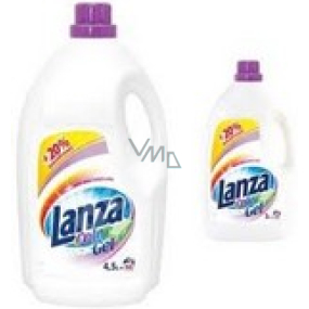 Lanza Color gel tekutý prací prostředek na barevné prádlo 4,5 l + 2,25 l