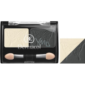 Dermacol Satin Duo Eye Shadow oční stíny 01 3 g