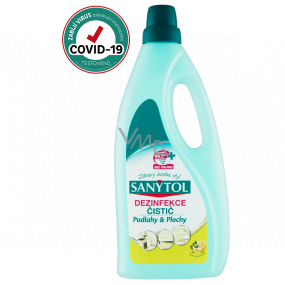 Sanytol Citrón a Olivové lístky dezinfekční čisticí prostředek na podlahy a plochy 1 l