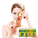Absolute New York Cooling Eye Pad Aloe with Vitamin E chladivé tampóny na oči 16 kusů