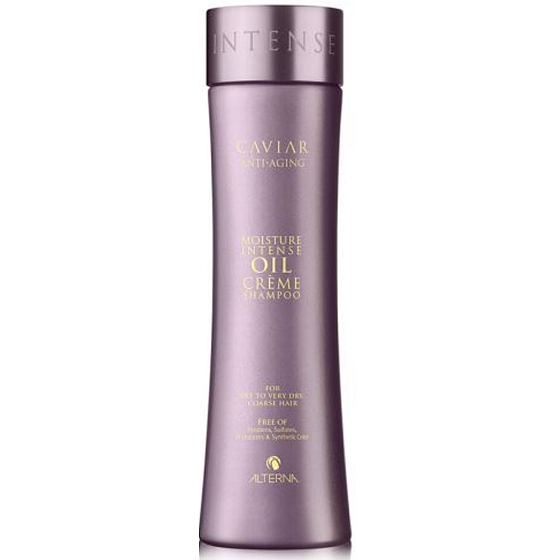 Alterna Caviar Moisture Intense Oil olejový kaviárový hydratační šampon pro velmi suché, hrubé, nepoddajné vlasy 250 ml