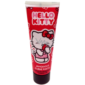 Hello Kitty Jahodová zubní pasta pro děti 75 ml