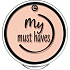Essence My Must Haves Highlighter Powder rozjasňovací pudr 01 Let It Glow 1,7 g