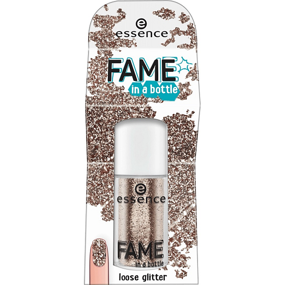 Essence Fame In A Bottle třpytky na nehty 02 Fame 1,8 g