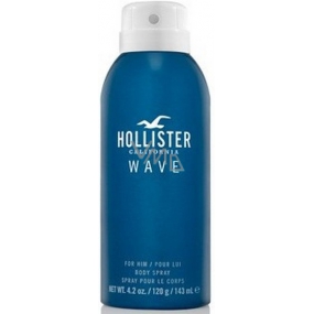 Hollister Wave for Him deodorant sprej pro muže 143 ml