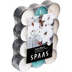 Spaas Cotton Blossom - Bavlna vonné čajové svíčky 24 kusů