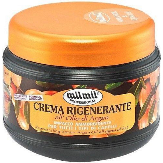 Mil Mil Arganový olej regenerační vlasový krém pro všechny typy vlasů 500 ml