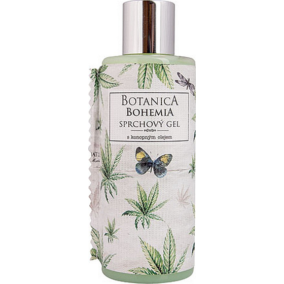 Bohemia Gifts Botanica Konopný olej krémový sprchový gel 200 ml