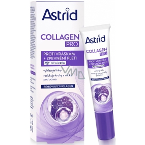 Astrid Collagen Pro proti vráskám + zpevnění pleti oční krém 15 ml