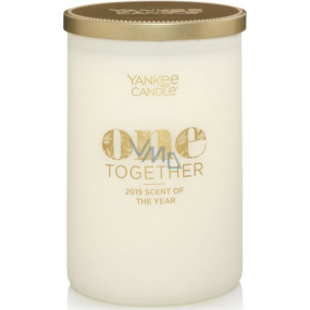 Yankee Candle One Together Miracle Flower - Zázračná květina Décor vonná svíčka velký válec sklo 75 mm Tumbler 2 knoty 566 g