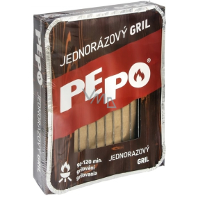 Pe-Po Jednorázový gril, doba grilování 90-120 minut