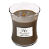 WoodWick Amber & Incense - Ambra a kadidlo vonná svíčka s dřevěným knotem a víčkem sklo střední 275 g