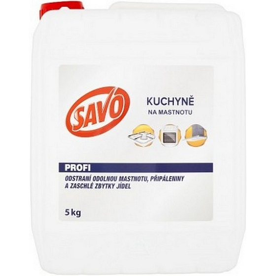 Savo Profi Kuchyně na mastnotu tekutý čistič 5 kg