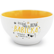 Nekupto Dárkové centrum Keramická miska Bezva babička 13 x 6,5 cm