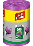 Fino Color Sáčky do odpadkového koše s uchy fialový,13 µ, 60 litrů 59 x 72 cm, 60 kusů